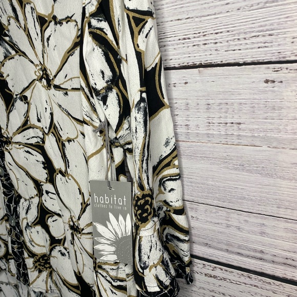 Habitat floral button down. Size S - Picture 8 of 11